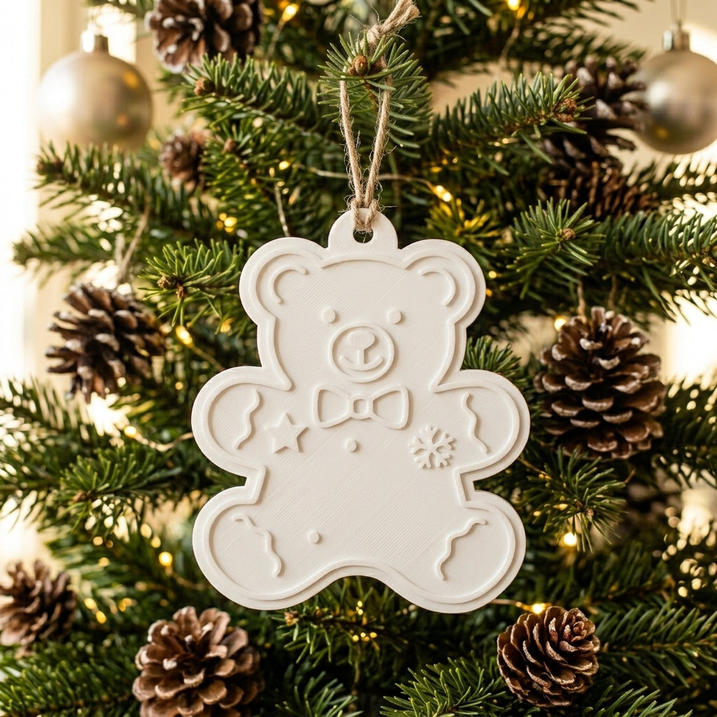 DIY 3D Printed Christmas Ornament Paint Kit – Choose Your 3-Piece Holiday Craft Set (Personalized & Non-Personalized Options)