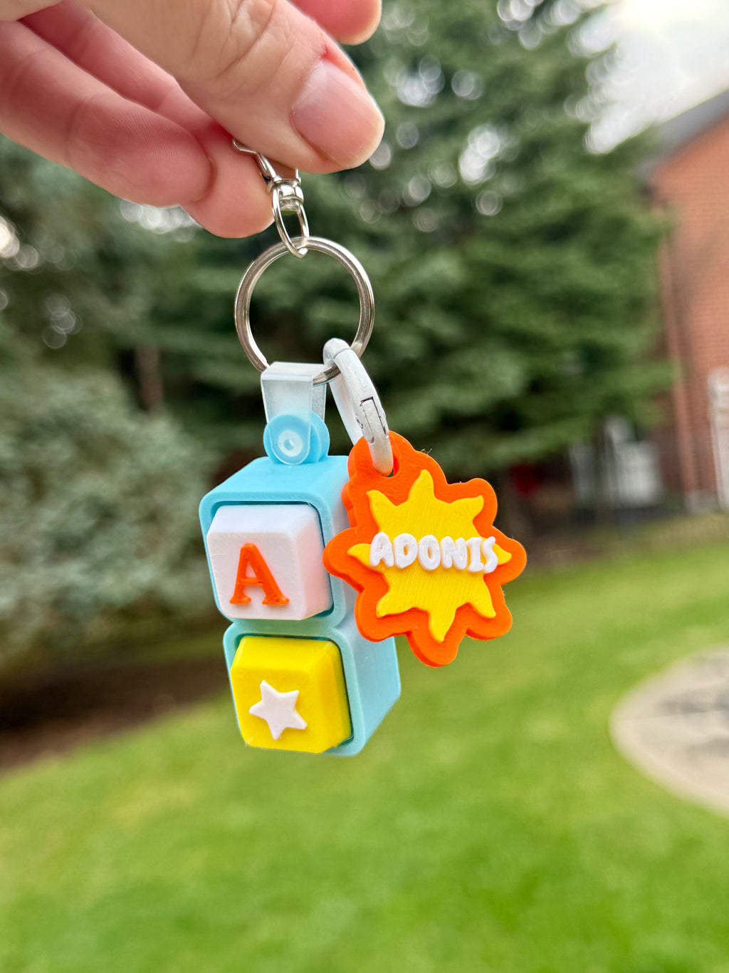 Custom Clicker Keychain | Personalized Fidget Toy