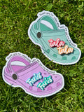Custom Name Clog Charms | Personalized 3D Printed Shoe Charms (Set of 2)