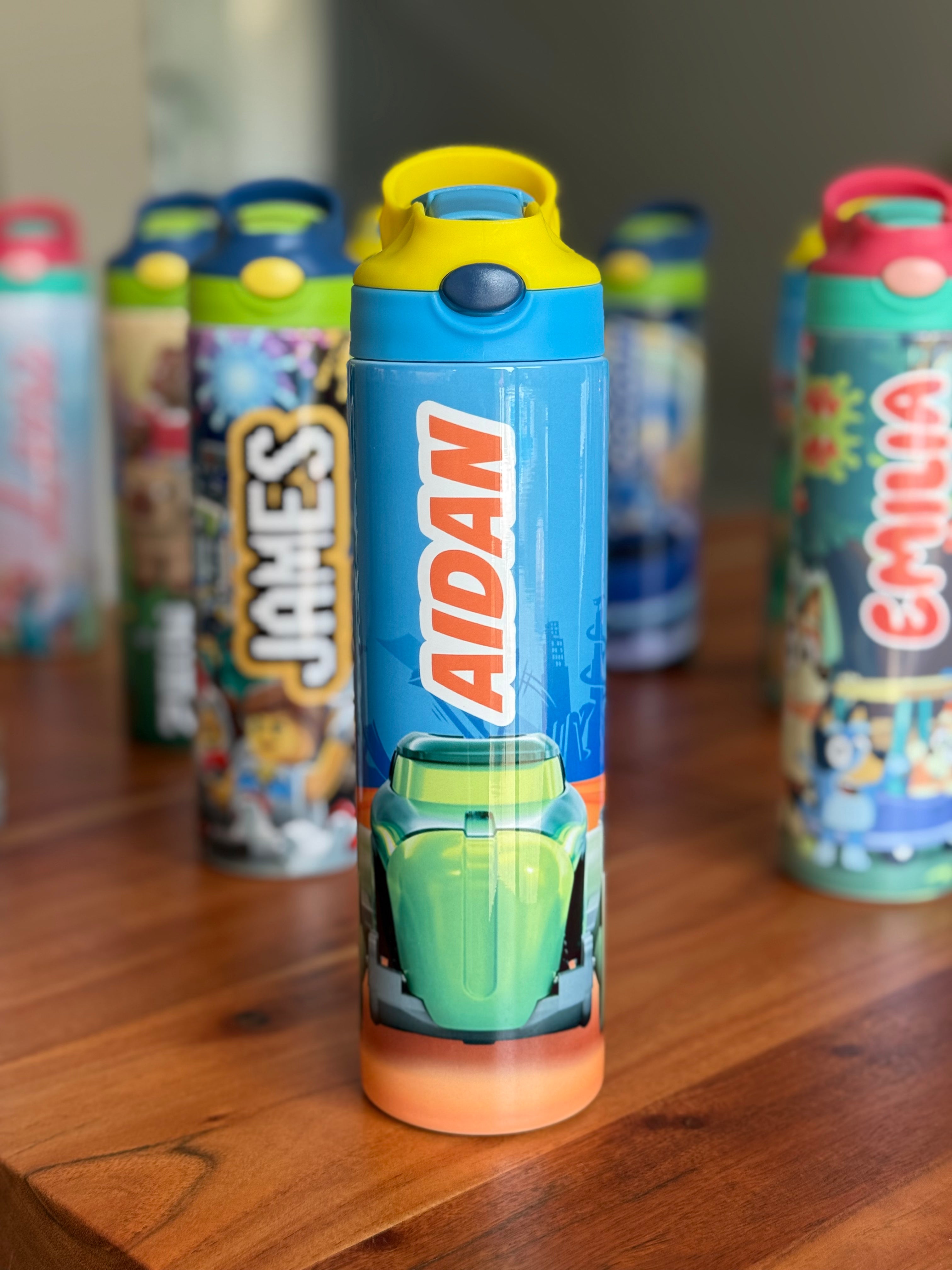 Personalized Kids Water Bottle | 12oz or 20oz Stainless Steel