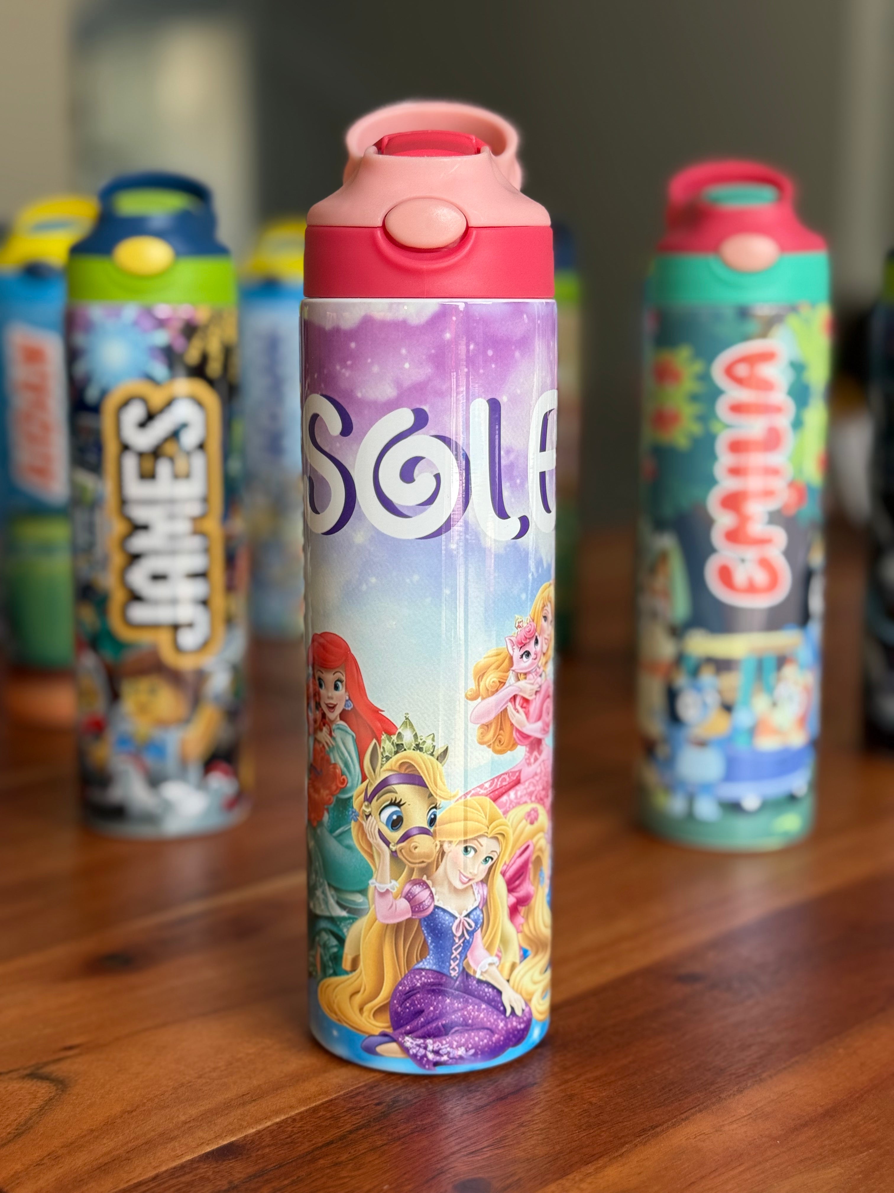 Personalized Kids Water Bottle | 12oz or 20oz Stainless Steel
