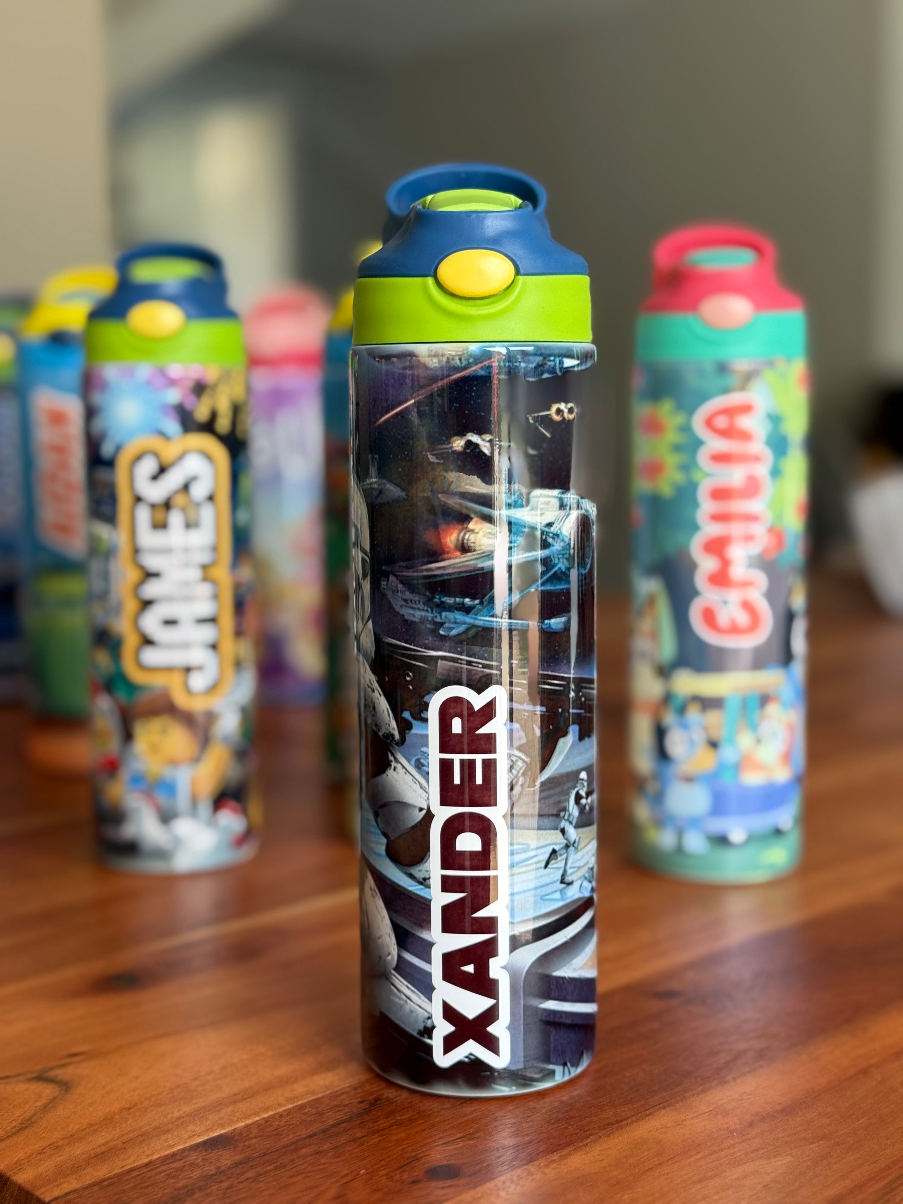 Personalized Kids Water Bottle | 12oz or 20oz Stainless Steel