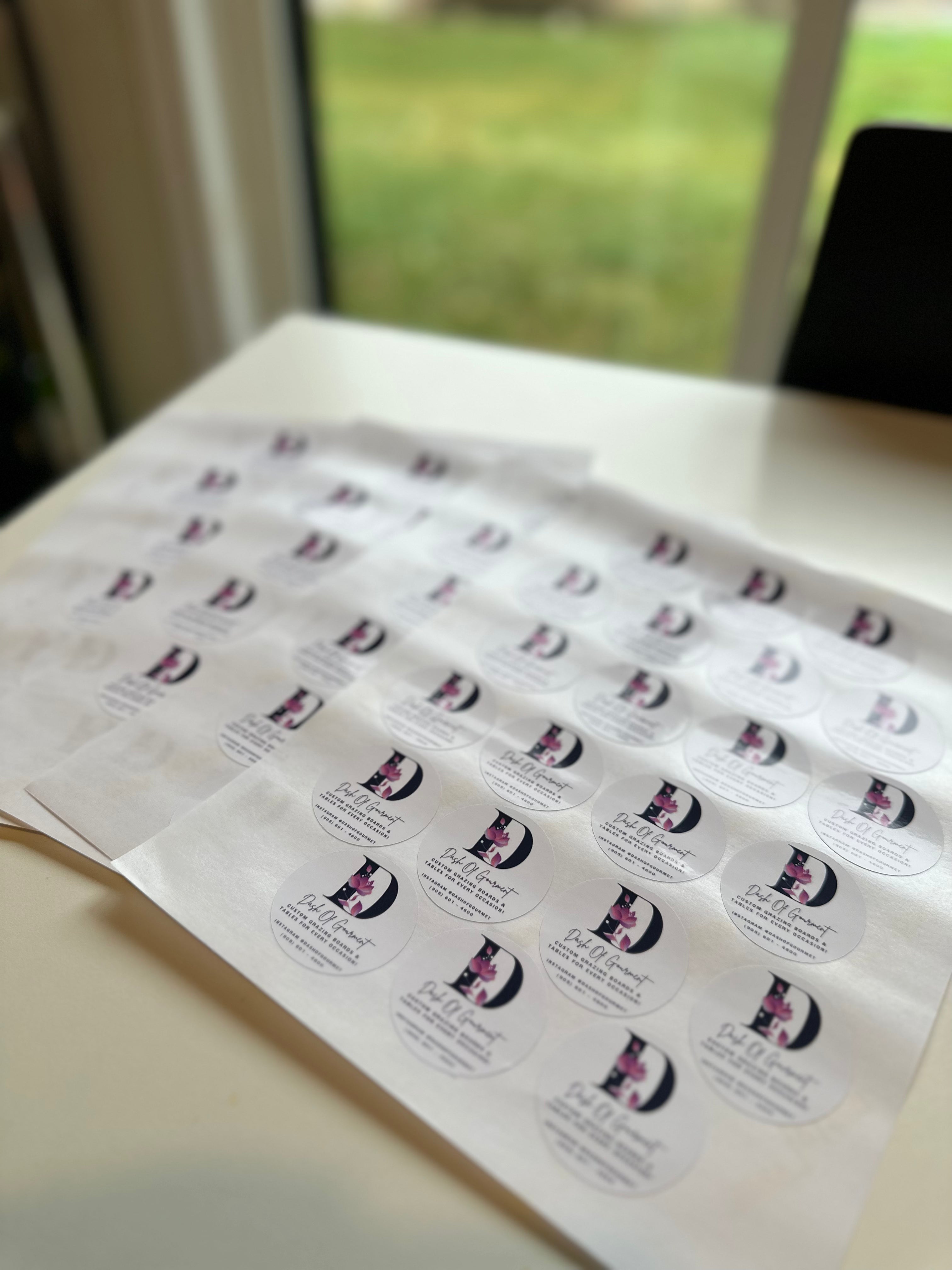 Custom Sticker Sheets - Personalized Vinyl & Paper Stickers for Business & Parties