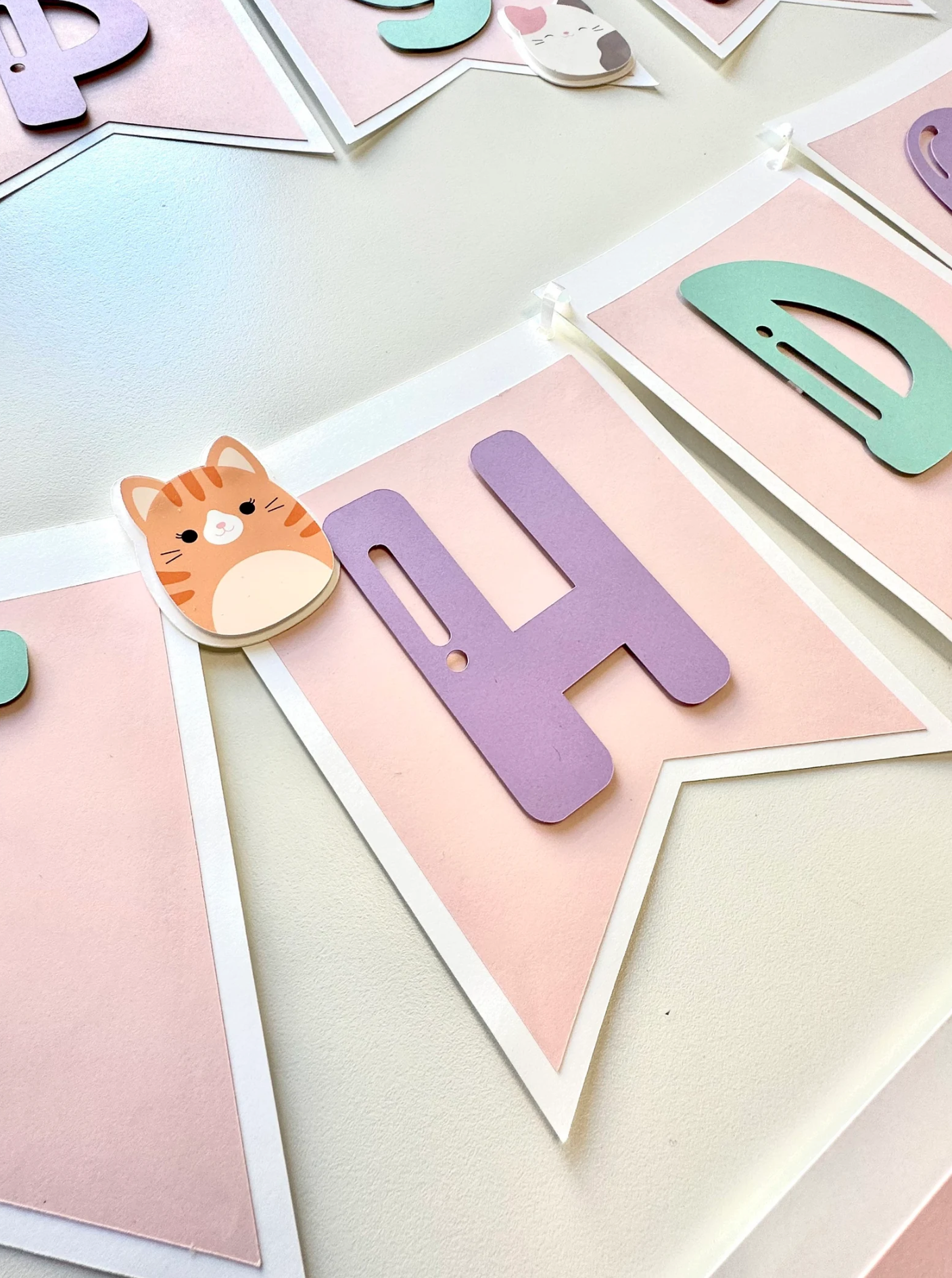 Cute Mallow Theme Party Pack - Custom Cake Topper & Birthday Decor Bundle