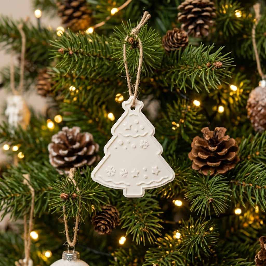 DIY 3D Printed Christmas Ornament Paint Kit – Choose Your 3-Piece Holiday Craft Set (Personalized & Non-Personalized Options)