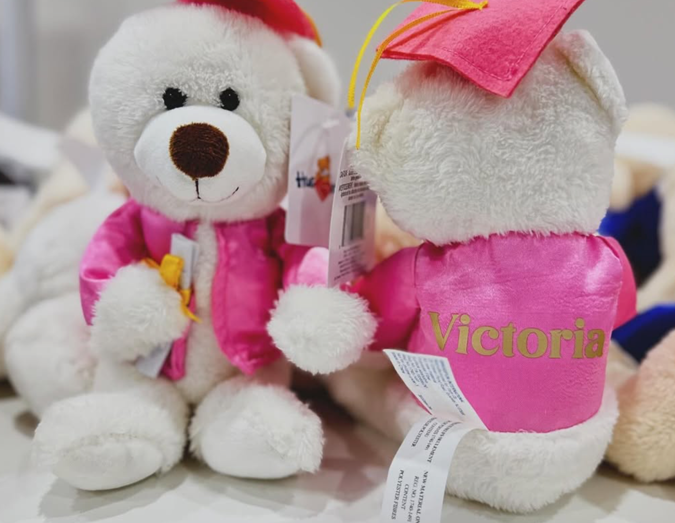 Personalized Graduation Bear 7.5" | Custom Class of 2026 Grad Plush Gift