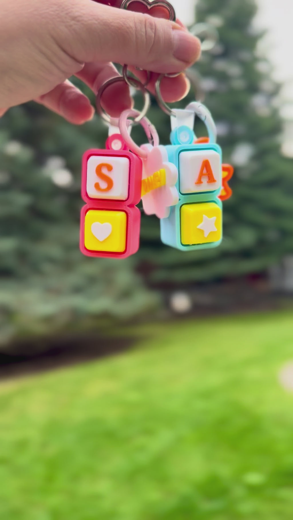 Custom Clicker Keychain | Personalized Fidget Toy