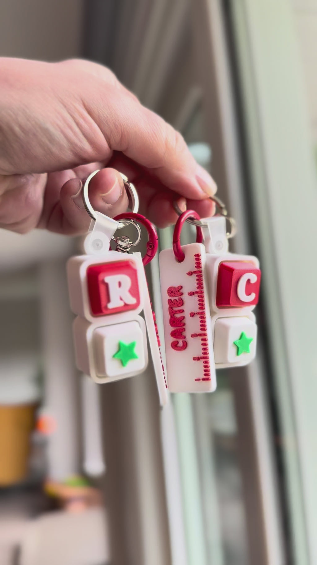 Teacher Appreciation Clicker Keychain | Personalized Gift
