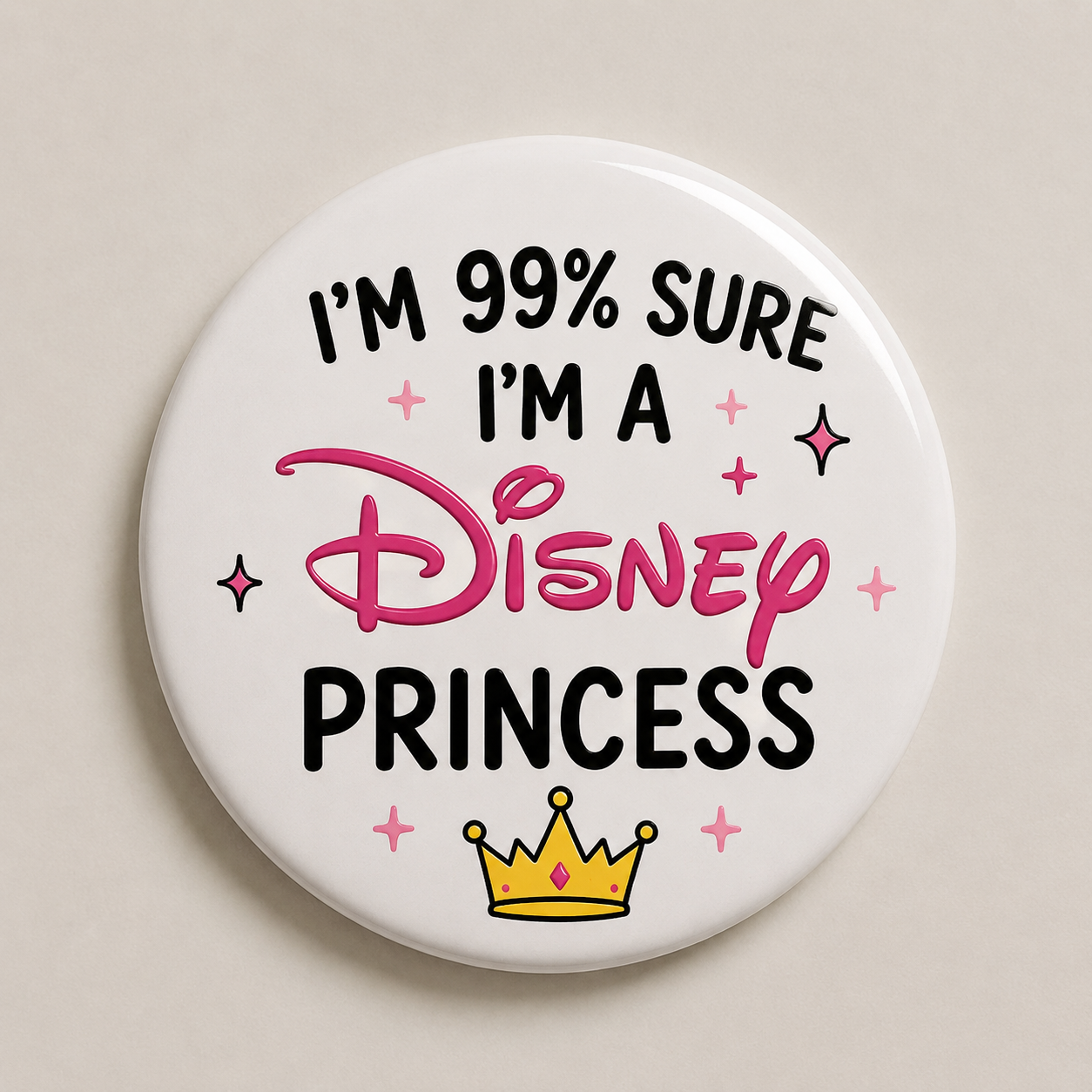 Funny Sarcastic Button Pins | 3-Inch Cute Animal Quote Badges