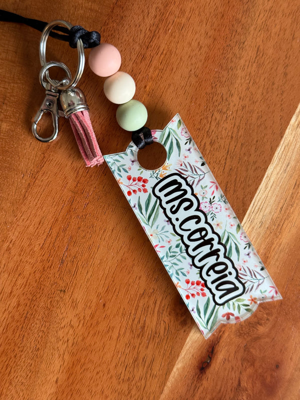 Personalized Teacher Gift Bundle – Custom 15oz Mug, Matching Pouch & Acrylic Lanyard